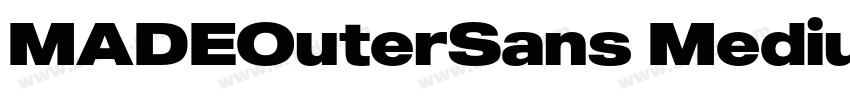 MADEOuterSans Medium字体转换 MADEOuterSans Medium字体转换